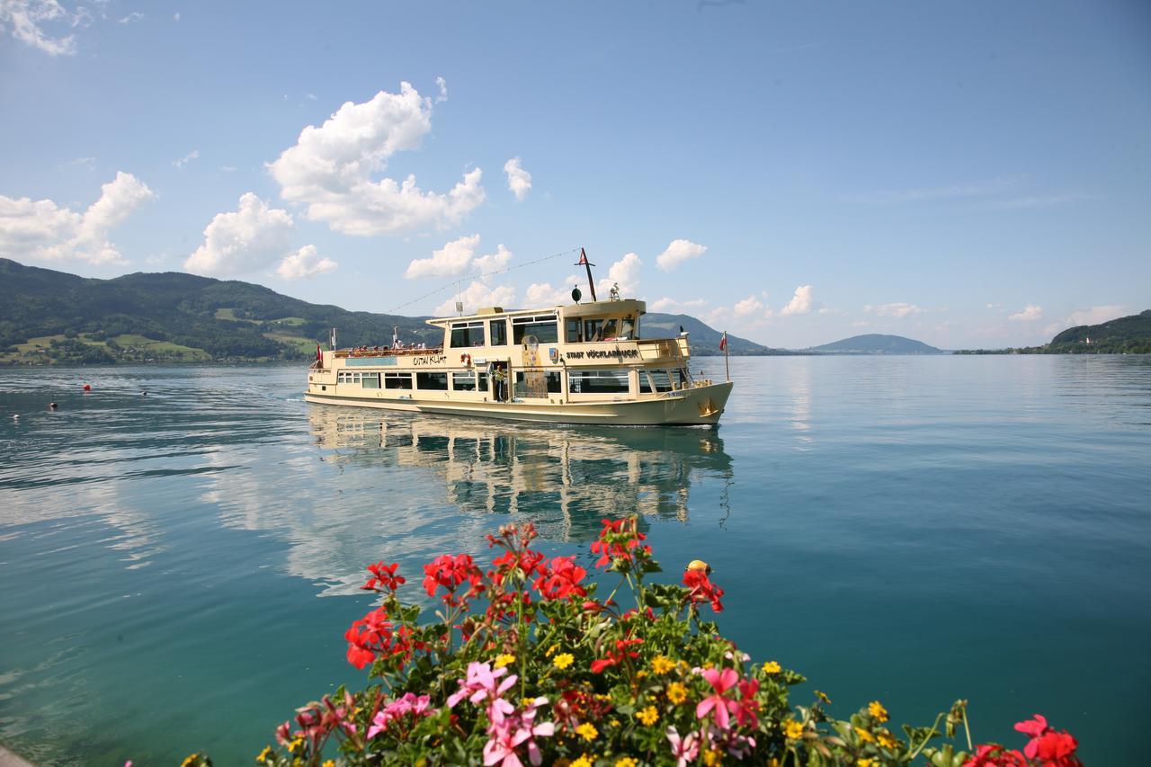 Voralpenhotel Schmoller Sankt Georgen im Attergau Εξωτερικό φωτογραφία